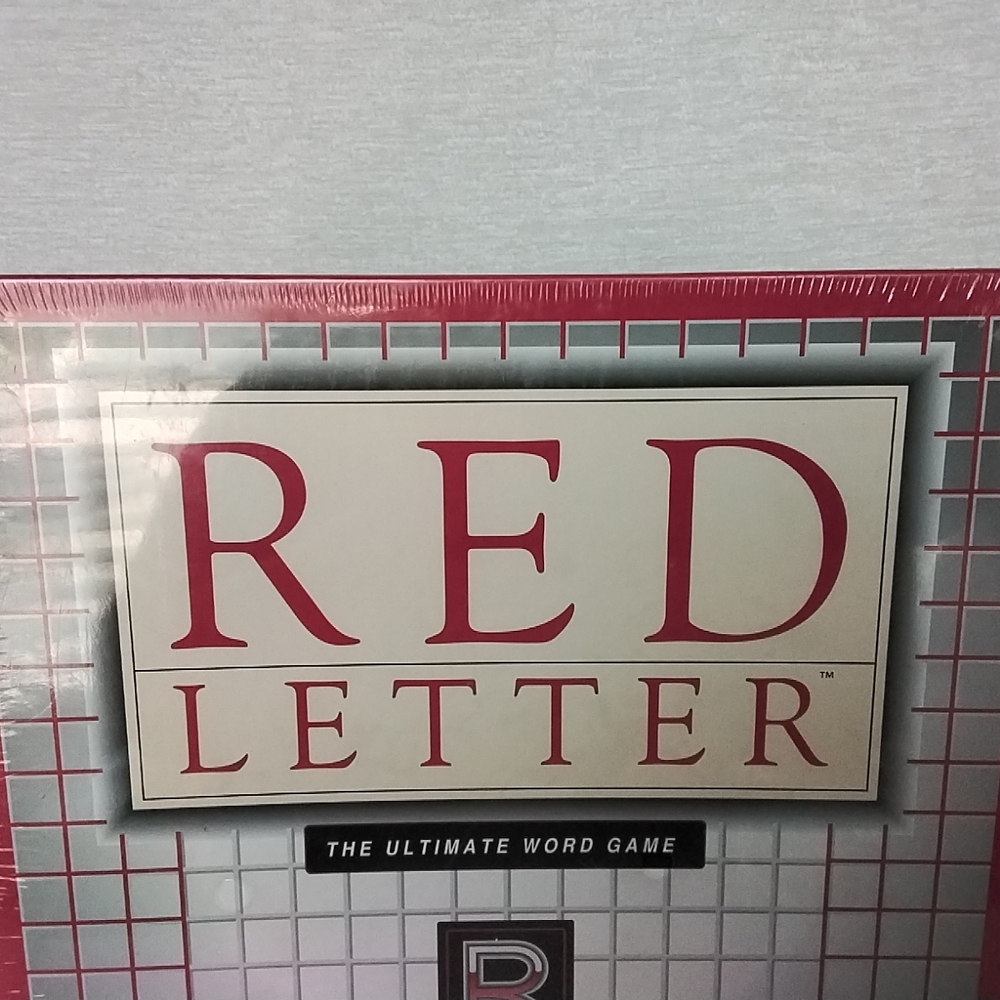 Red Letter Word Game - Vintage Factory sealed From 80's Vocabulary Building - Picture 3 of 8